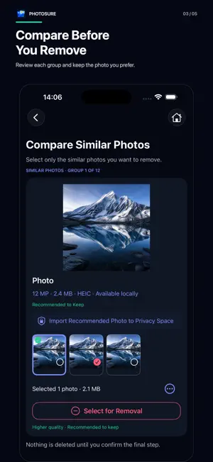 PhotoSure screenshot 3