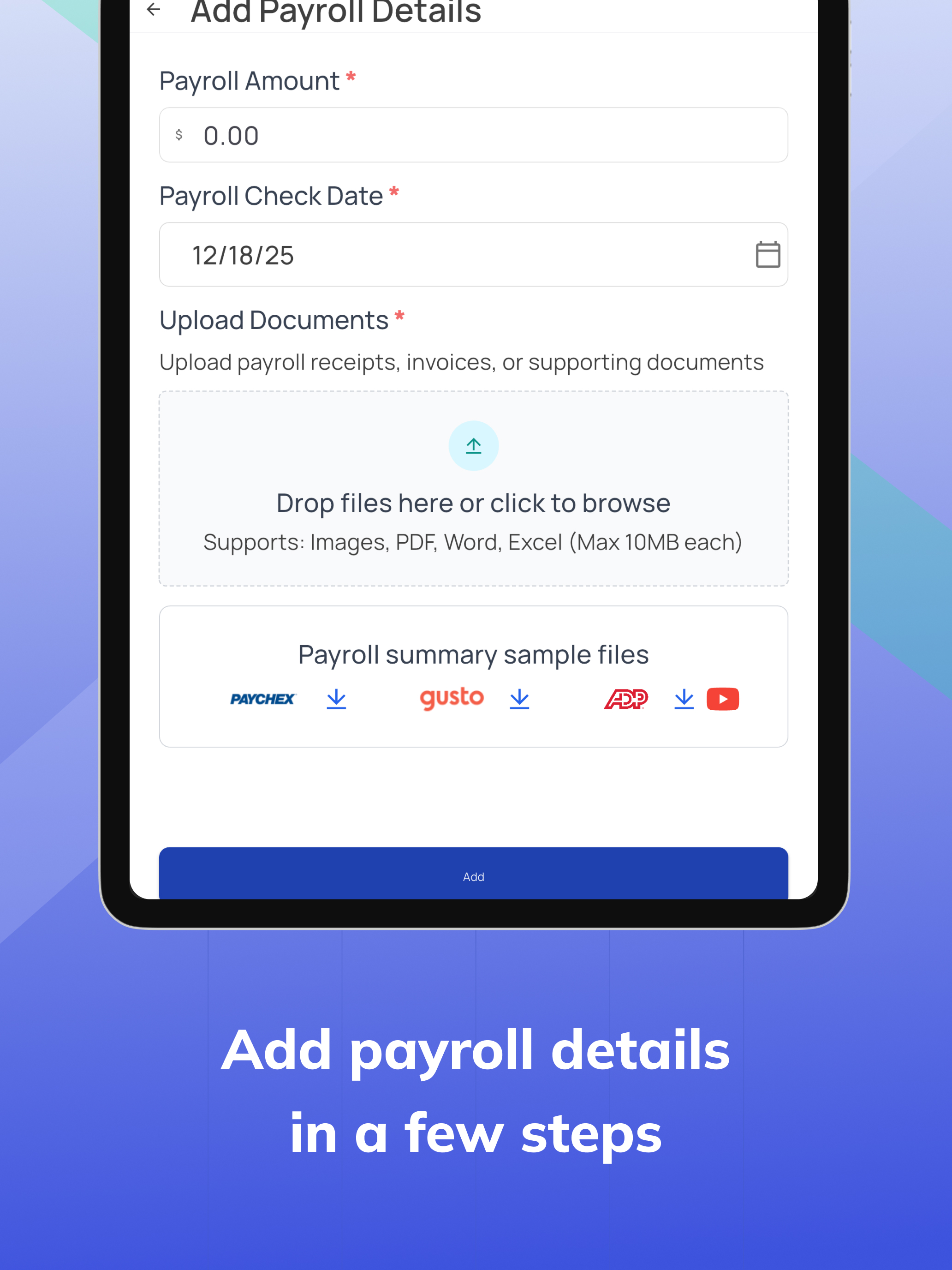 Payroll by Card screenshot 9