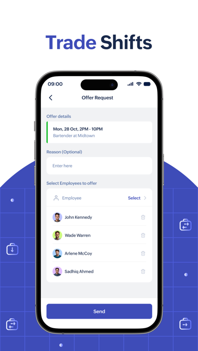 Screenshot #3 pour Zoho Shifts