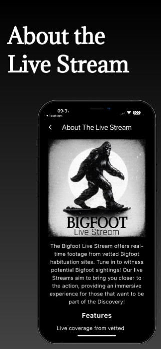 Bigfoot Live Stream Screenshot 3 of 7