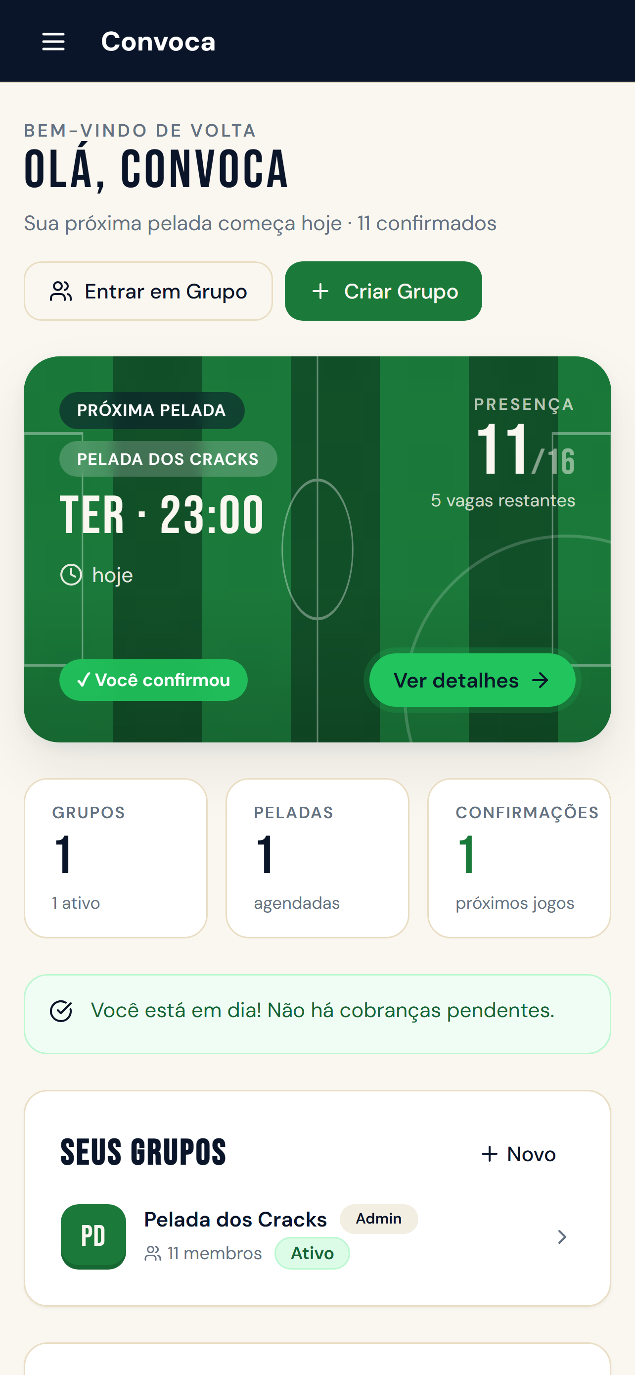 Convoca screenshot 5