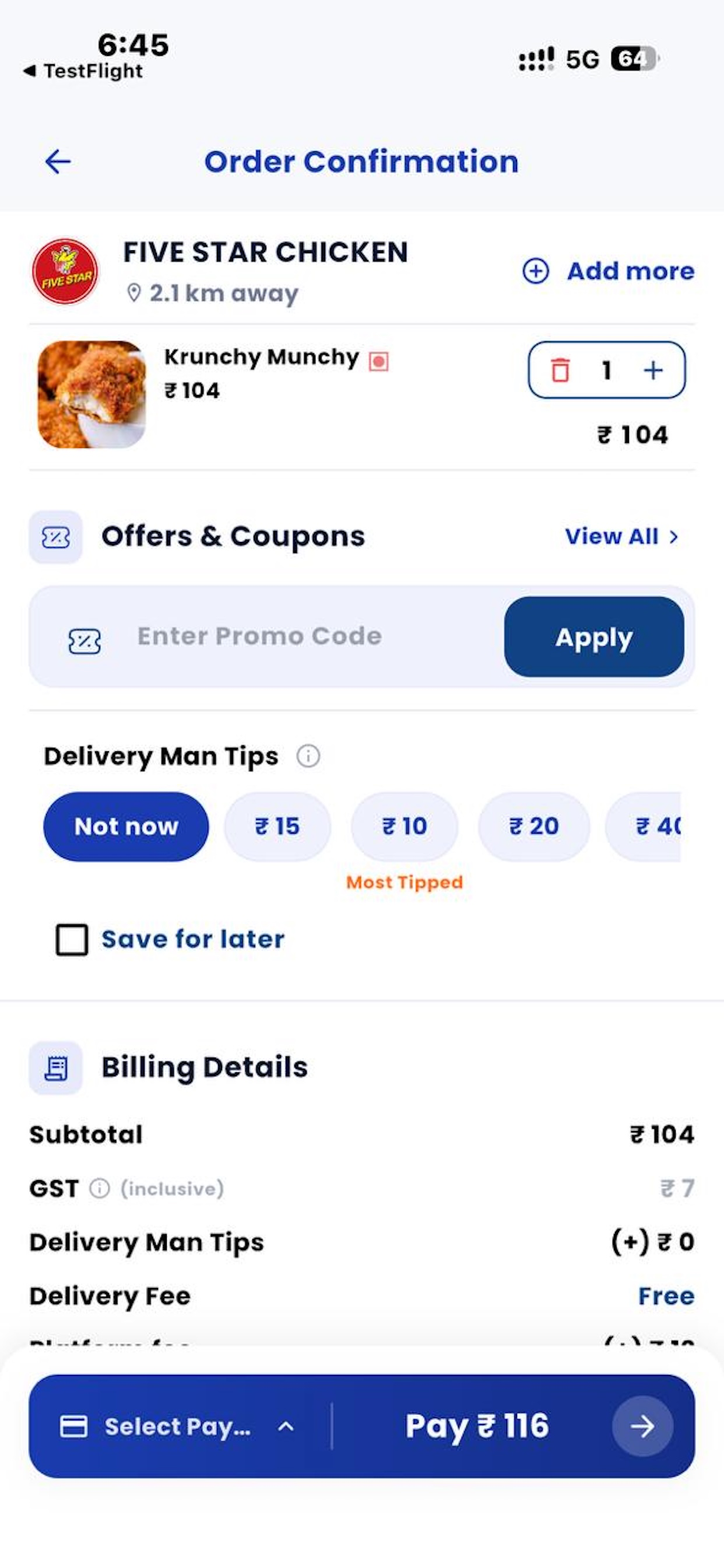Dendo: Food & Everything App screenshot 3