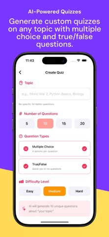 Remembify - AI Flashcards iPhone screenshot