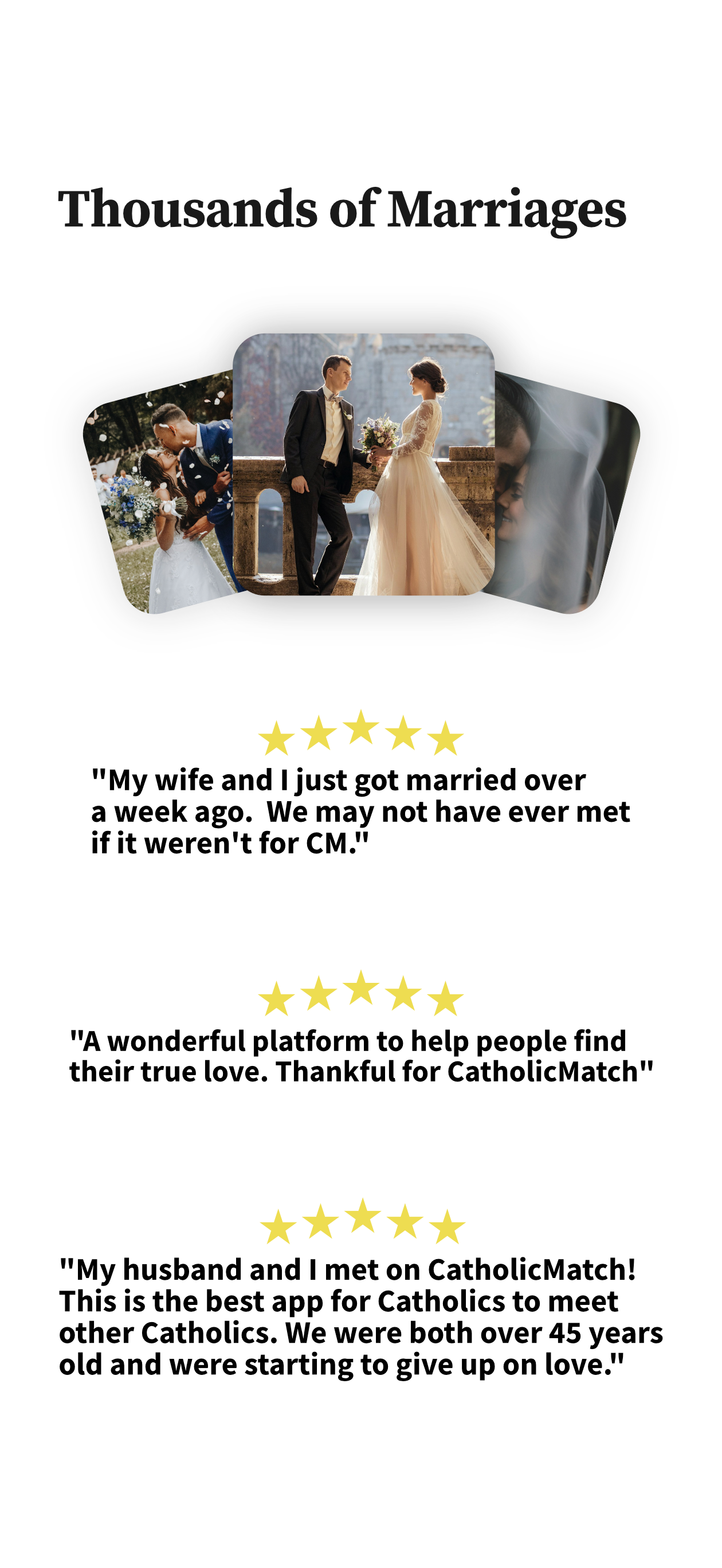 CatholicMatch Dating App