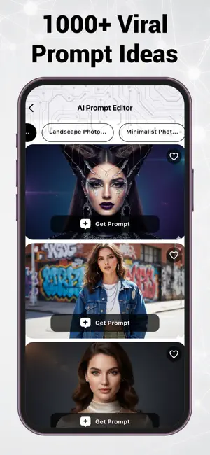 AI Prompts Art Photo Editing screenshot 2