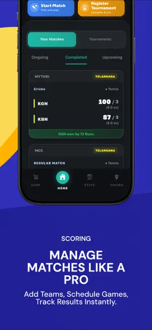 CRICKO - CRICKET SCORING APP screenshot 4