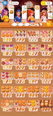 Food Order - Matching Sort Jam iPhone screenshot
