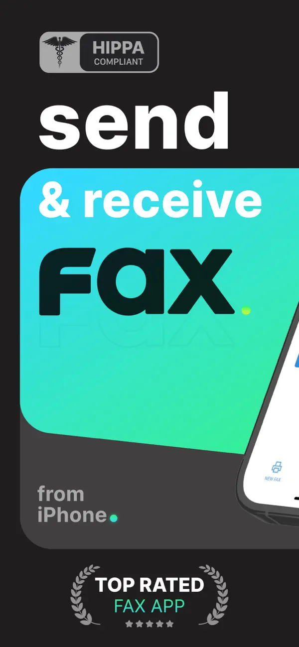Screenshot #1 pour Fax: Send Receive Doc Ad Free