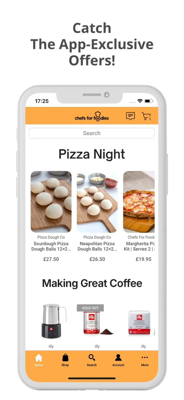 Screenshot #1 pour Chefs For Foodies