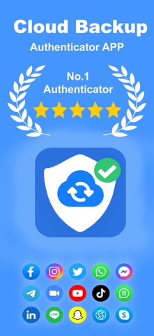 Authenticator App Cloud Backup Screenshot 1 of 6