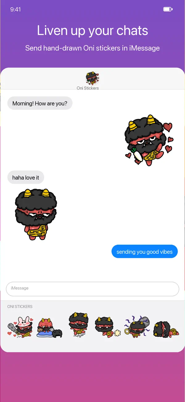 Screenshot #2 pour OniStickers