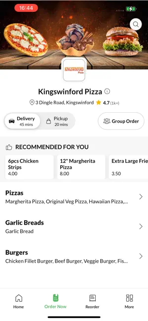 Kingswinford Pizza. screenshot 2