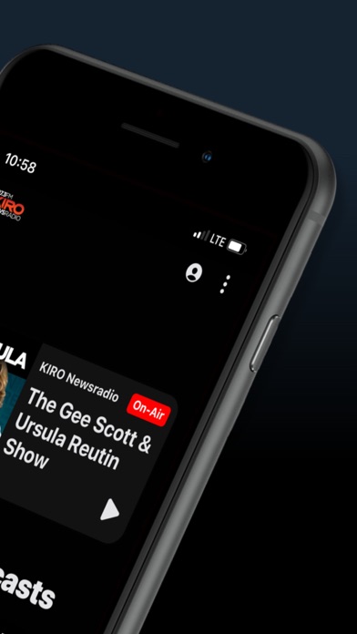 KIRO Newsradio 97.3 FM Screenshot