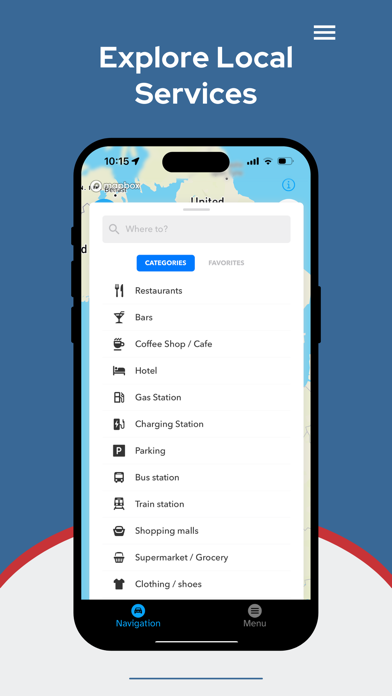 RouteLed Navigation Screenshot