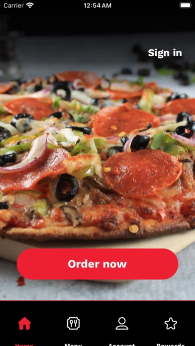 Valeo's Pizza Screenshot