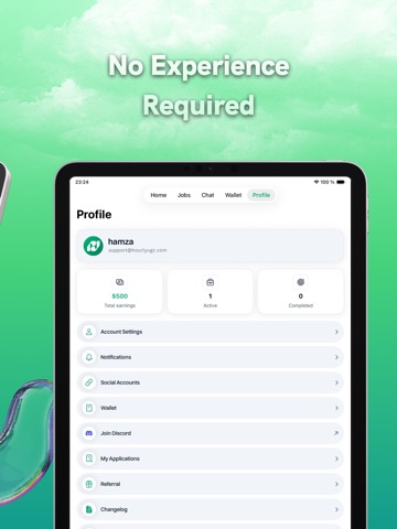 HourlyUGC - Earn Money Online iPad screenshot 3