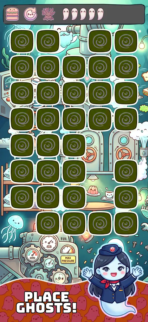 #1. Tiny Ghosts! (iOS) Podle: Rahul Biswas