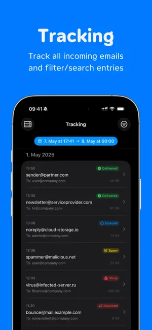 ProxMate® für Mail Gateway iPhone screenshot 6