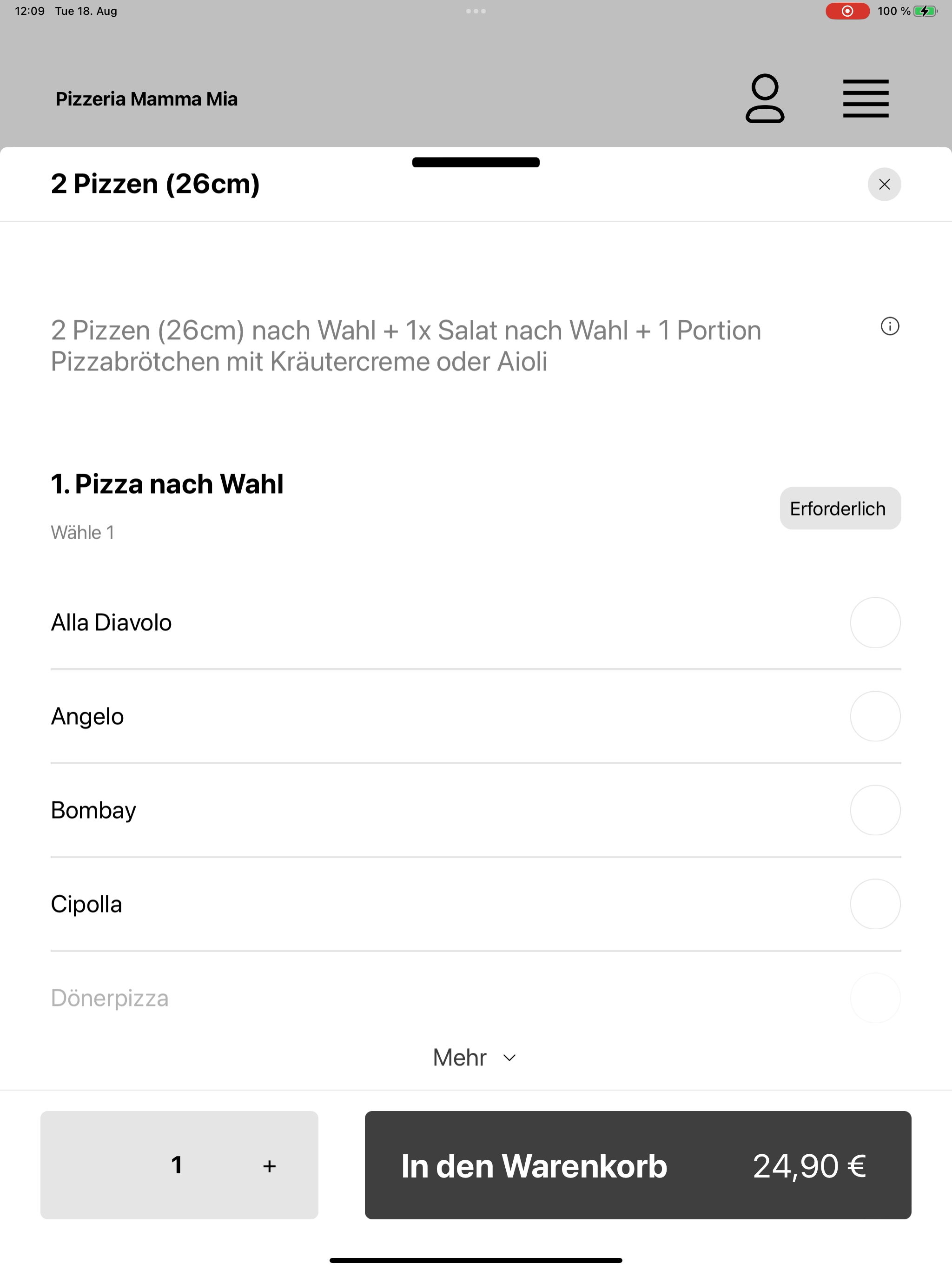 Pizzeria Mamma Mia Castrop screenshot 14