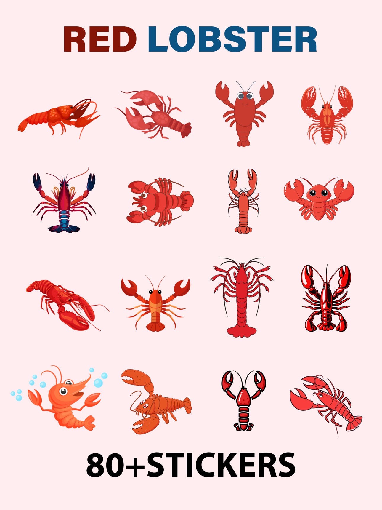 Screenshot 5 of Red Lobster Stickers