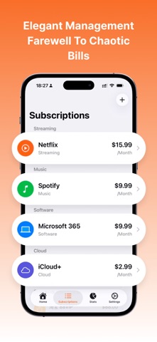 SubTrack-Subscription Manager Screenshot 2 of 4