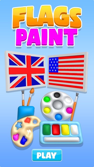 Flag Painting: Puzzle Game 3D Screenshot