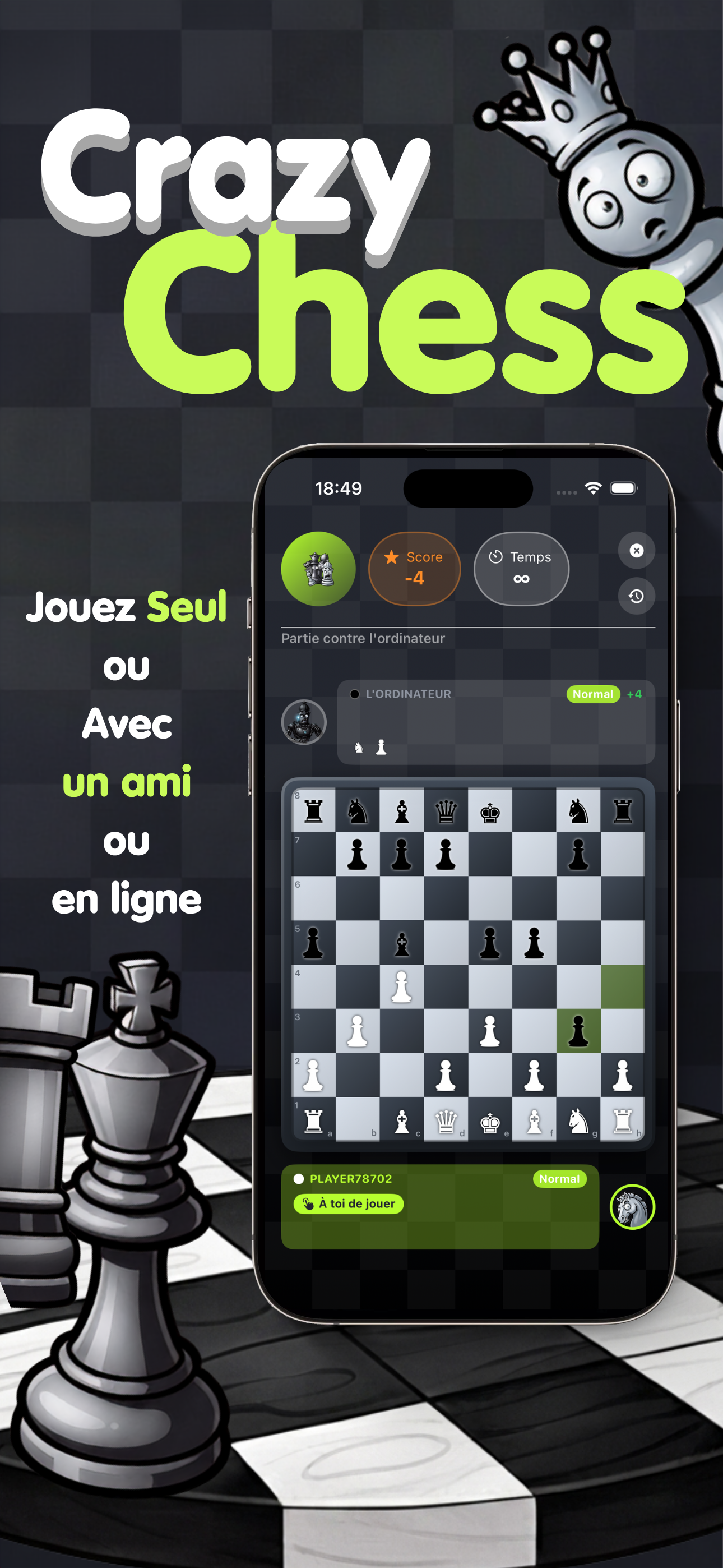 CrazyChess screenshot 2