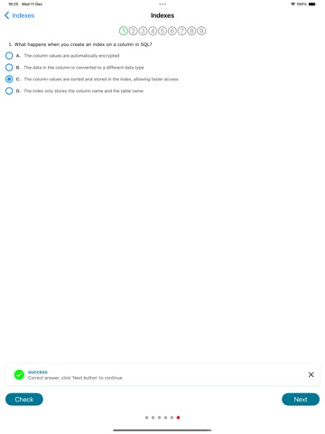 SQL Programming Guide iPad screenshot