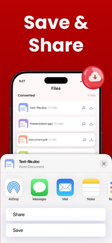 PDF Converter; Image to PDF iPhone screenshot