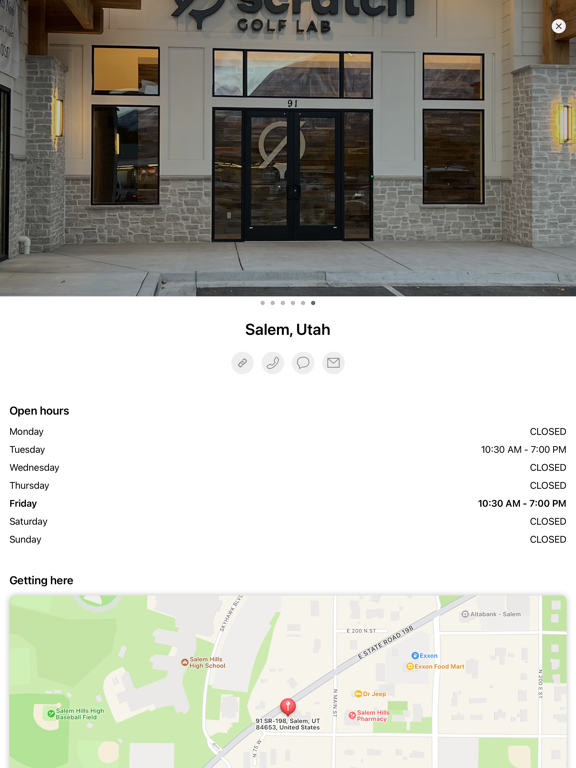Scratch Golf Lab iPad screenshot 5 - Productivity app