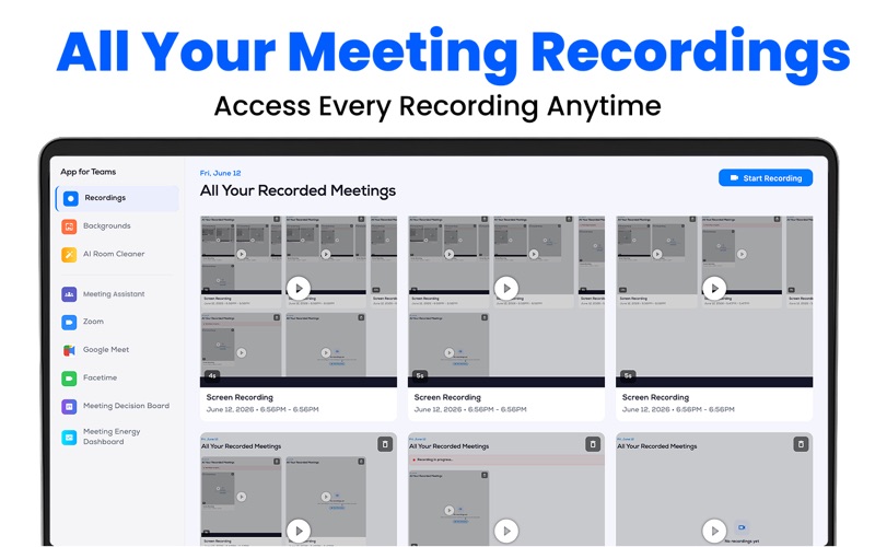 AI Meeting Assistant: Recorder screenshot