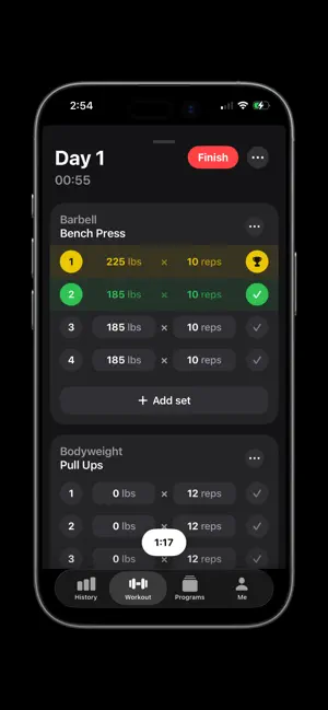 Reps - Blue Mango Software screenshot 2