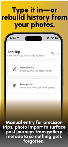 Visitlog: Country Tracking screenshot