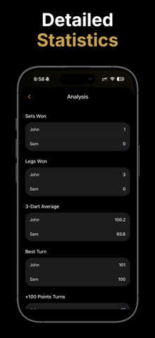 Darts App: Score Counter Screenshot 3 of 6