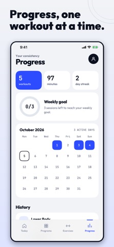 KORE: Bodyweight Workout App screenshot 5