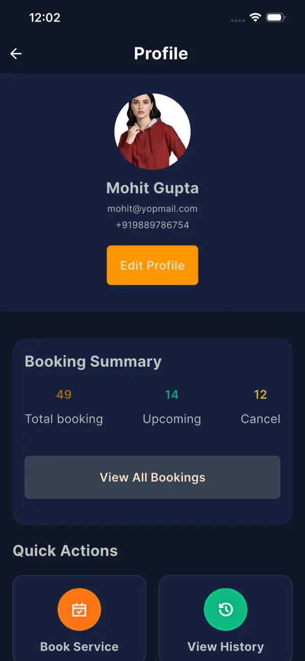 Screenshot #1 pour Garage Users App