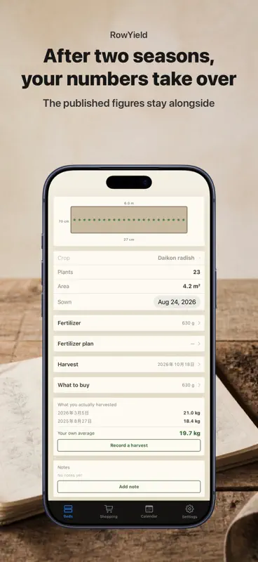 Allotment & Raised Bed Planner screenshot 9 of 10