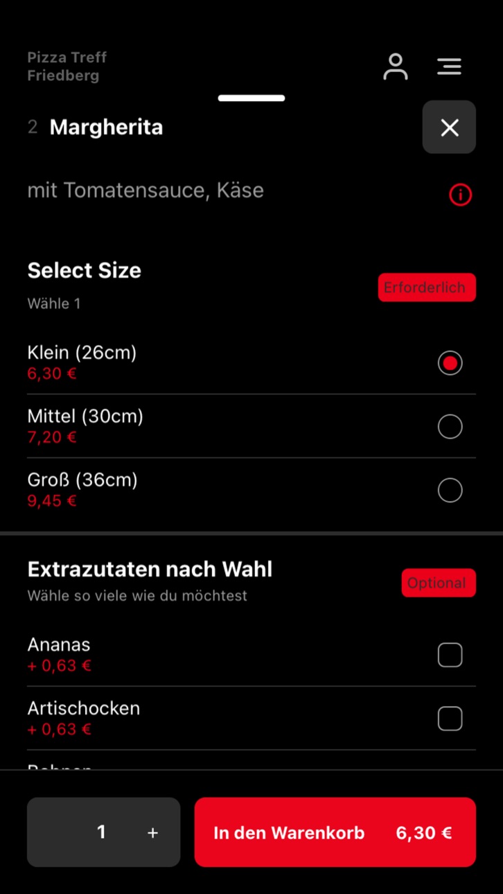 iPhone screenshot