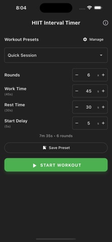 HIIT Timer Pro Screenshot 1 of 5