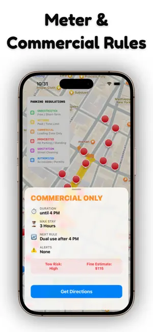 NYC Street Parking Map screenshot 4