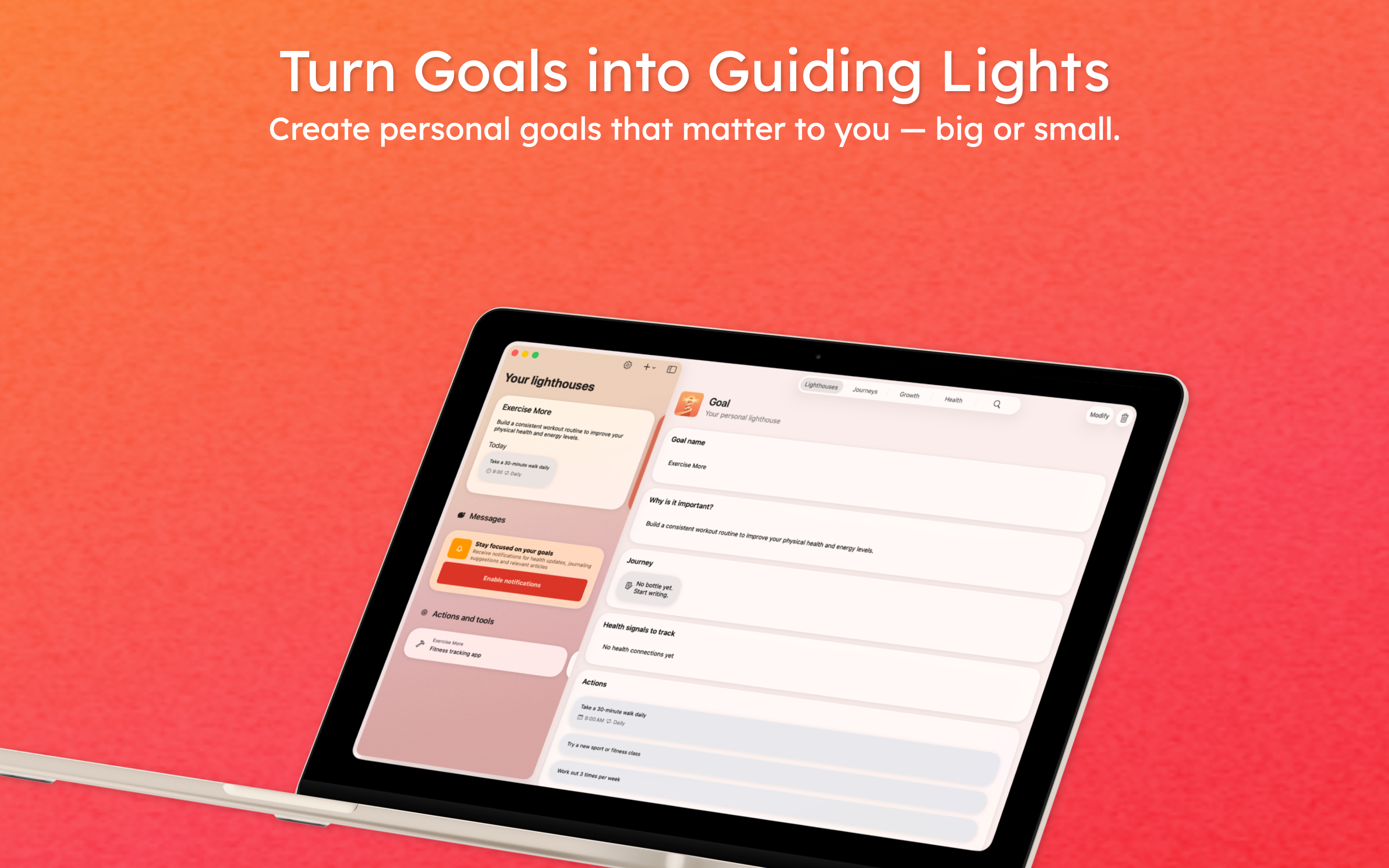 Lighthouse: AI Goal Compass screenshot 16