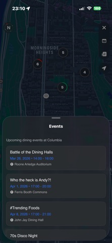 MorningsideMunch: Dining Halls screenshot