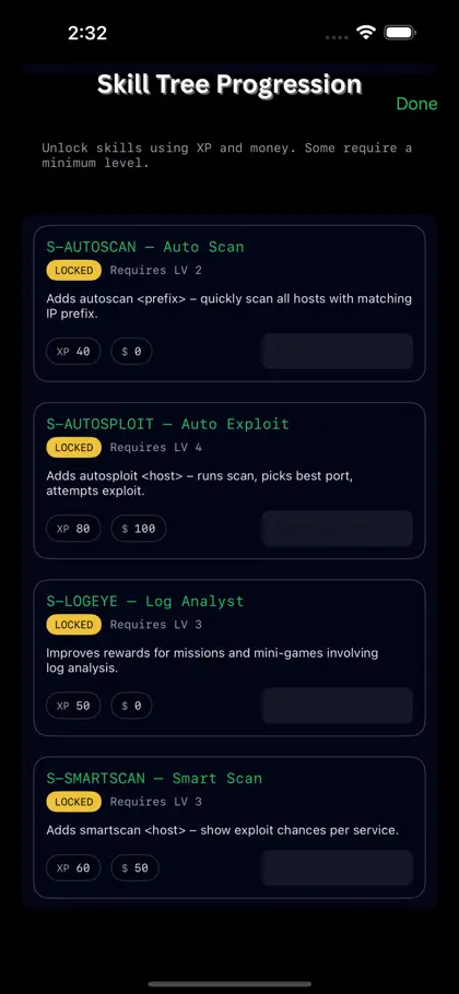 Screenshot 3 di 3 di Security Lab: Terminal