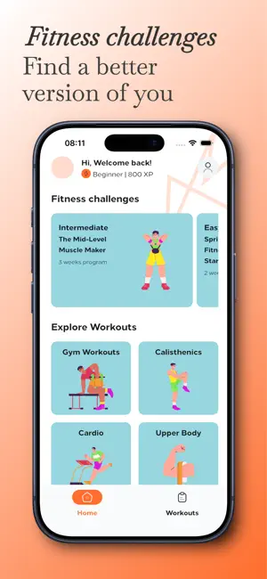 Doit Fitness workout tracker screenshot 2