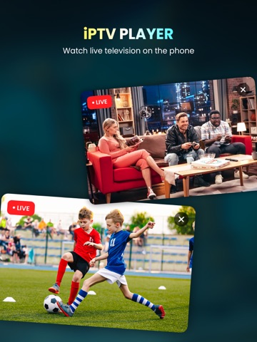Live TV - IPTV Player iPad screenshot