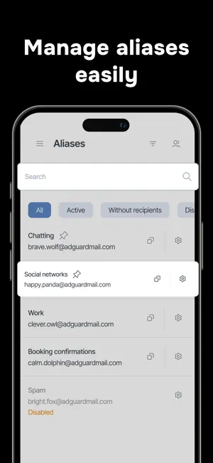AdGuard Mail & Temp Mail screenshot 3
