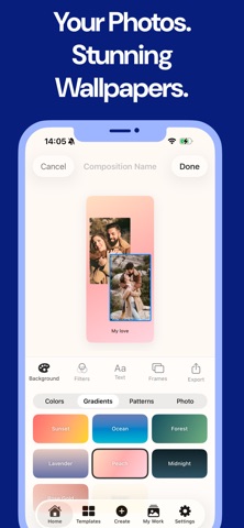 Compose: Photo Wallpapers screenshot