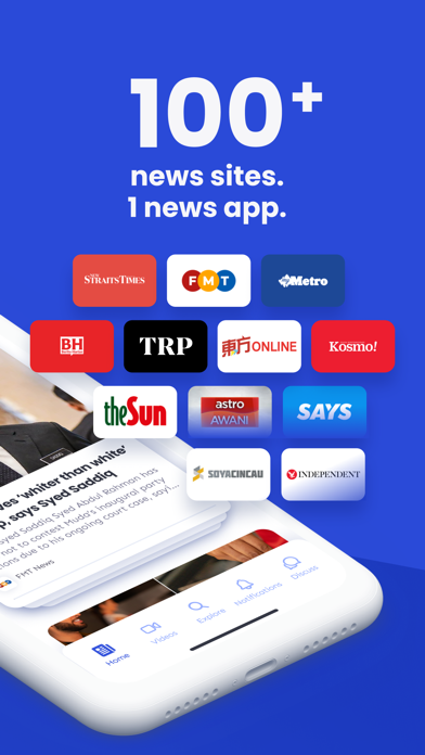 Screenshot #2 pour Lumi News: Fast & Easy to Use