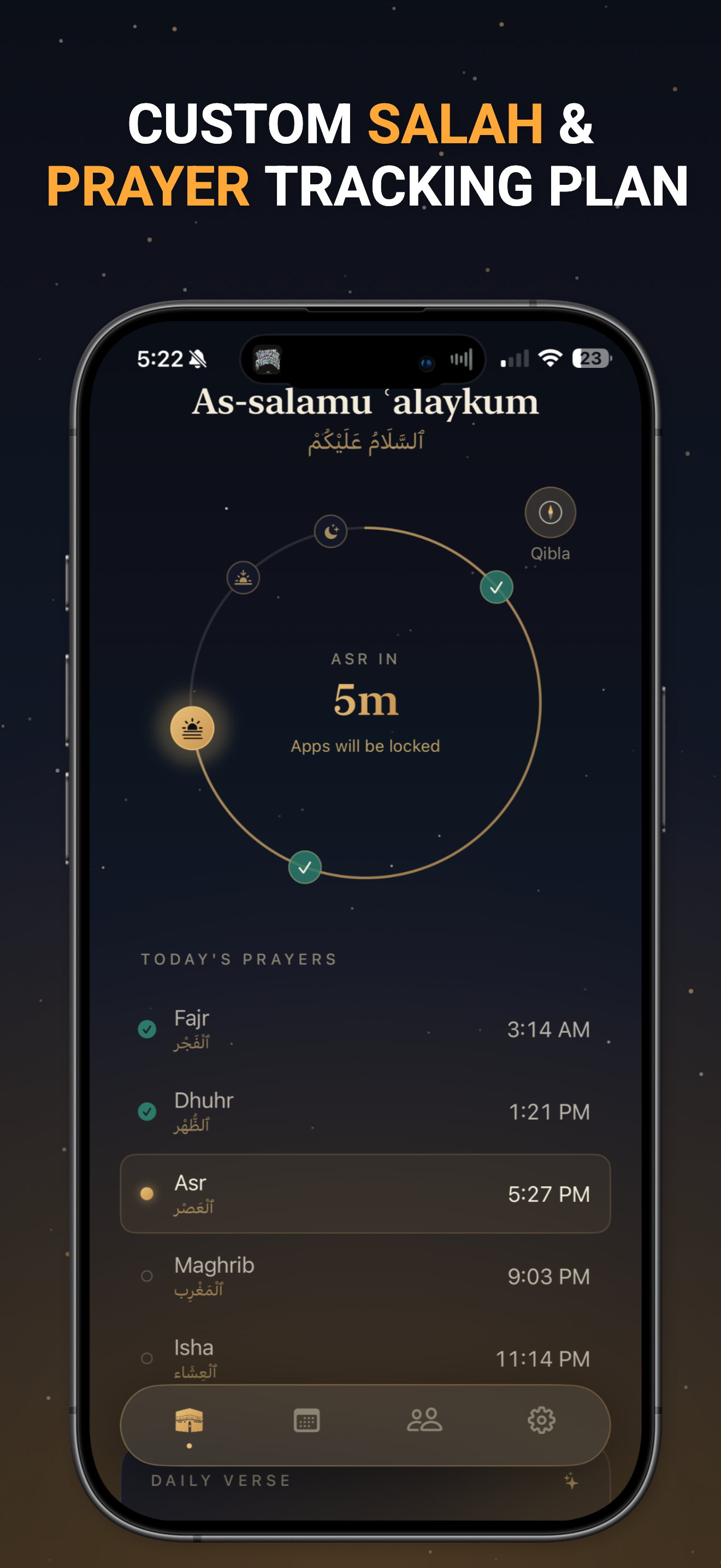 Dua Lock: Prayer Times, Namaz screenshot 3