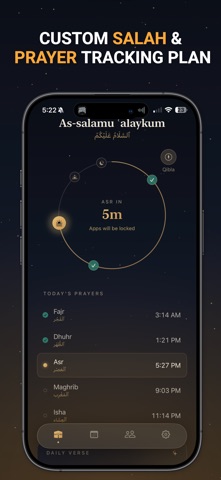 Dua Lock: Salah Prayer Tracker Screenshot 3 of 8